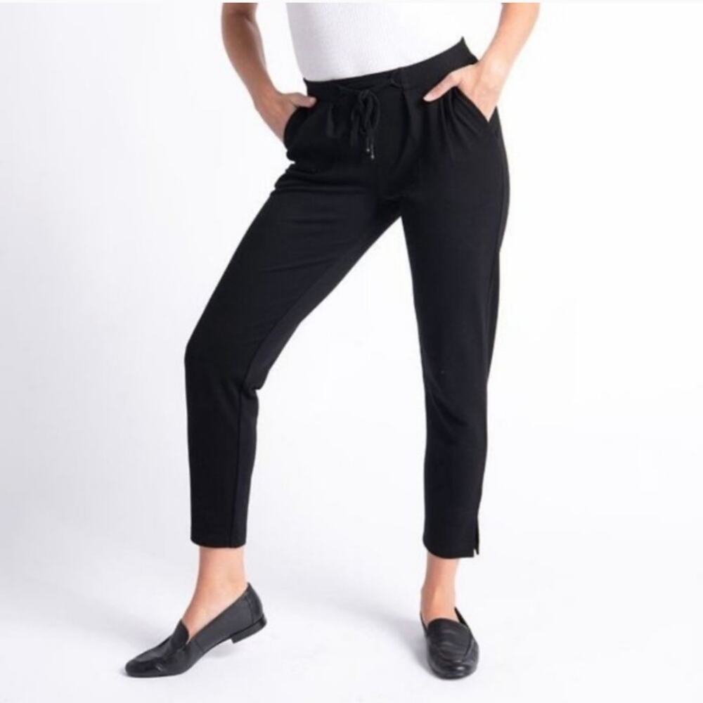 Betabrand Soho Joggers Black size Large Petite